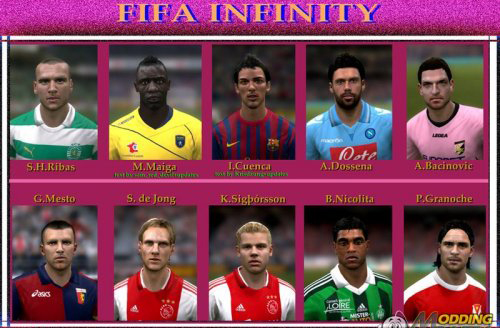 FIFA12 International Faces Pack V7