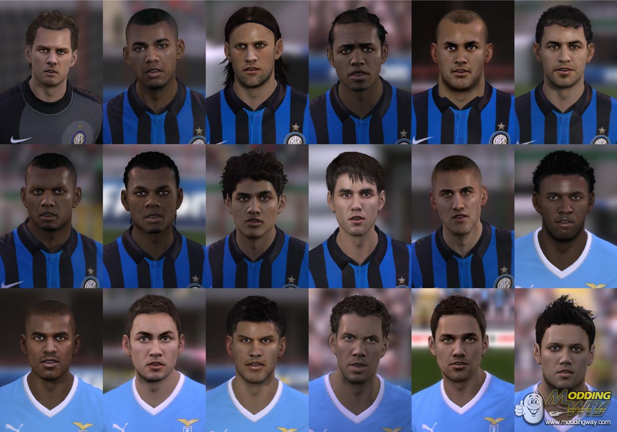 Serie A Faces Pack V1