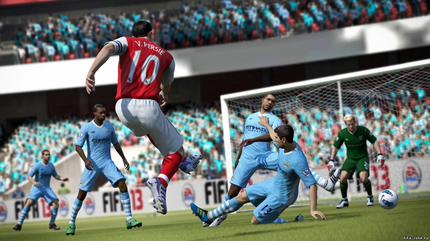 Первые официальные скриншоты FIFA 13