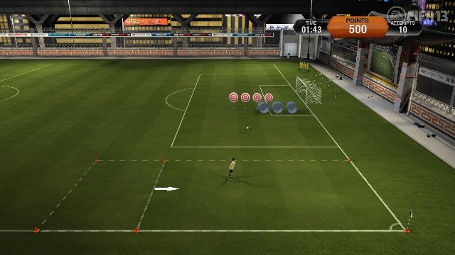 FIFA 13 подробнсти режима "Тренировка"