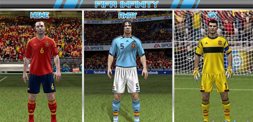 Spain Euro 2012 Kit Pack