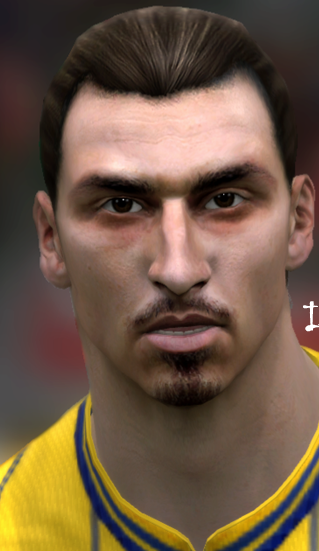 Zlatan Ibrahimović face