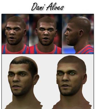 Dani Alves Face by thisisrhun