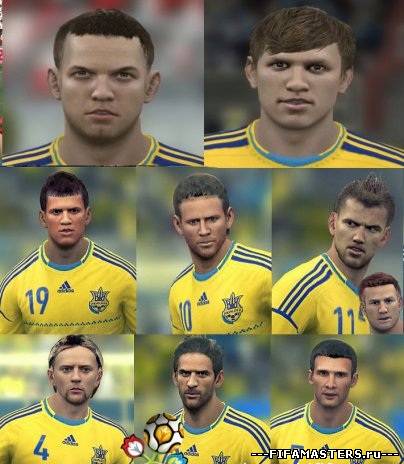 FIFA 12 Лица игроков Украинской Премьер Лиги