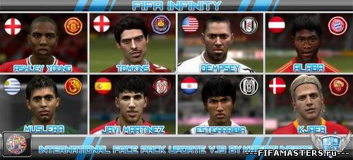 FIFA 12 "INTERNATIONAL FACE PACK UPDATE V.19".