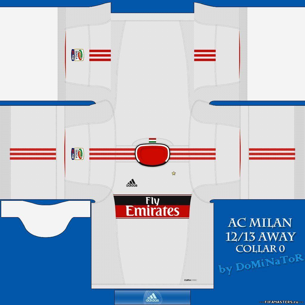 AC Milan 12 / 13 Away and Third Kits