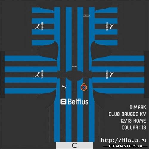 FIFA 12 Club Brugge 12 / 13 Kits Pack