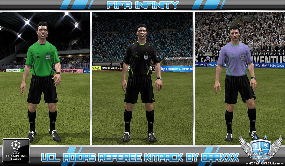 Uefa Champions League Referee Kits