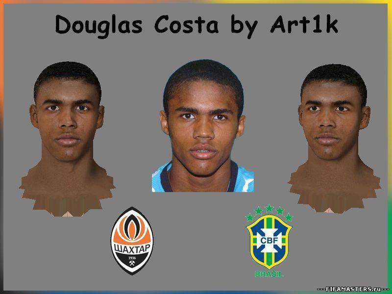 Douglas Costa Face by Art1k