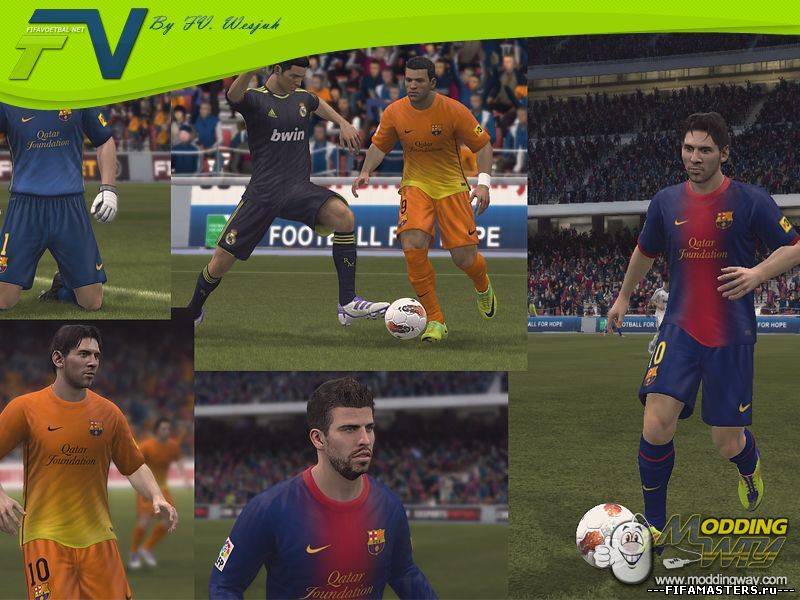 FC Barcelona 12-13 kitpack