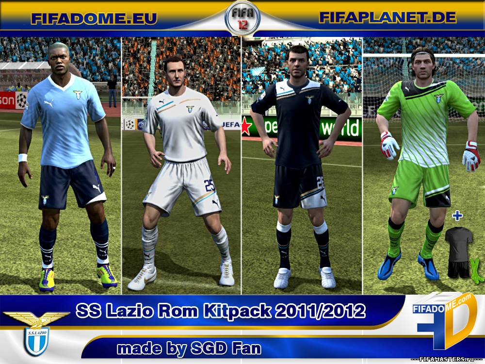 Lazio Rom Kitpack 2011/2012