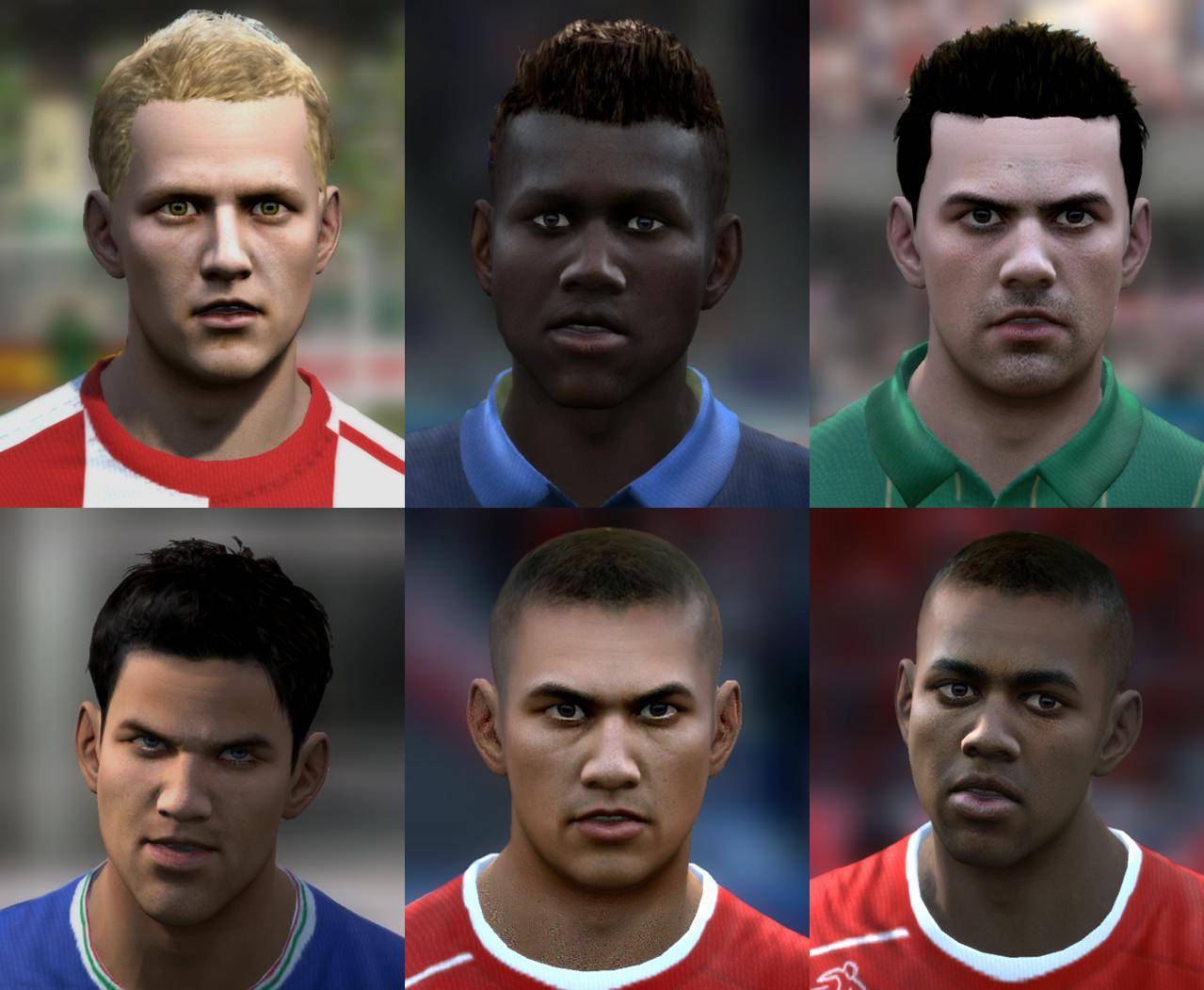 International Faces Pack V2 by aeh1991