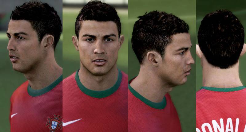 Cristiano Ronaldo face by nimnim