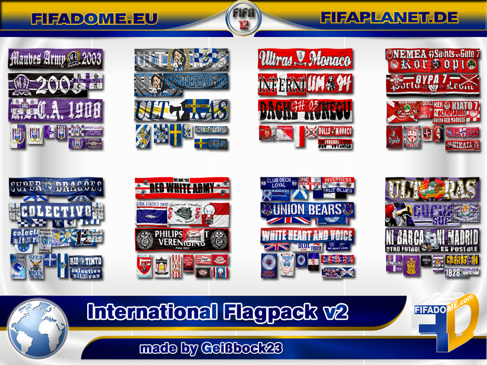 International Flags Pack vol. 2 by Geißbock23