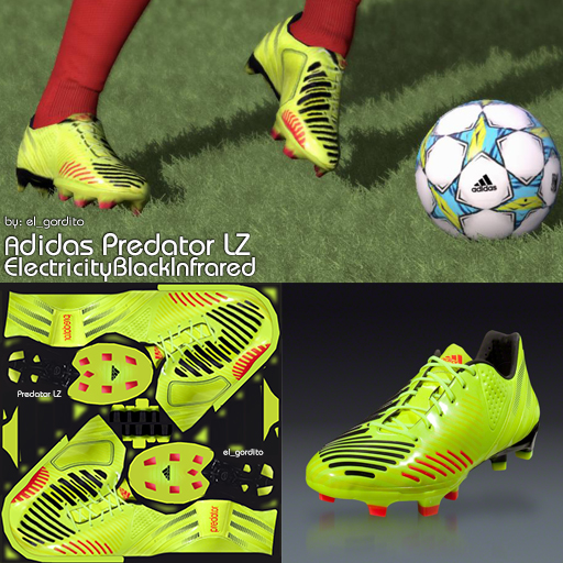 Adidas Predator LZ Electricity-Black-Infrared by el_gordito