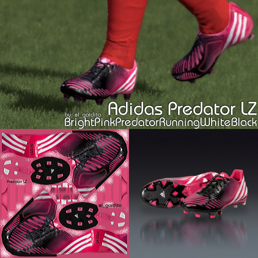 Adidas Predator LZ Bright-Pink-Predator-Running-White-Black by el_gordito