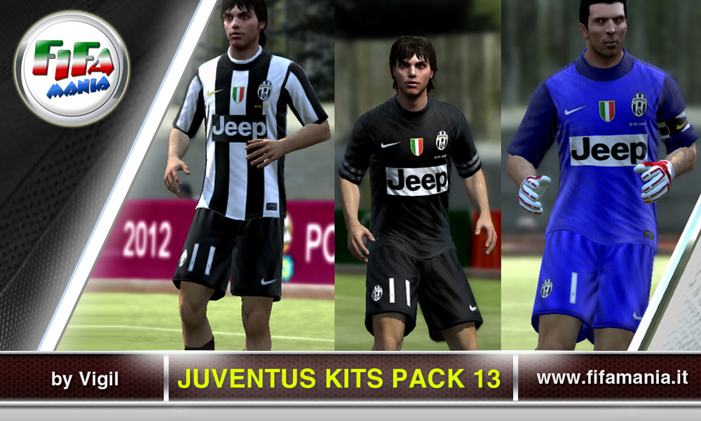 Juventus Kits Pack 12-13 by Vigil