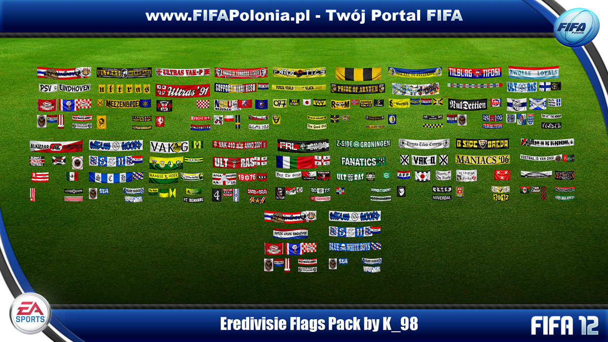 Eredivisie Flags Pack by K_98