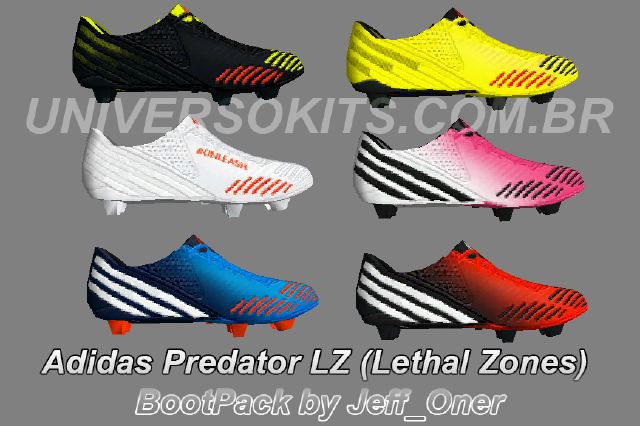 Adidas Predator LZ (Lethal Zones) Boot Pack by Jeff_One