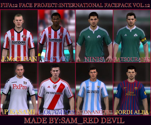 International Face Project V.12 by sam_red_devil