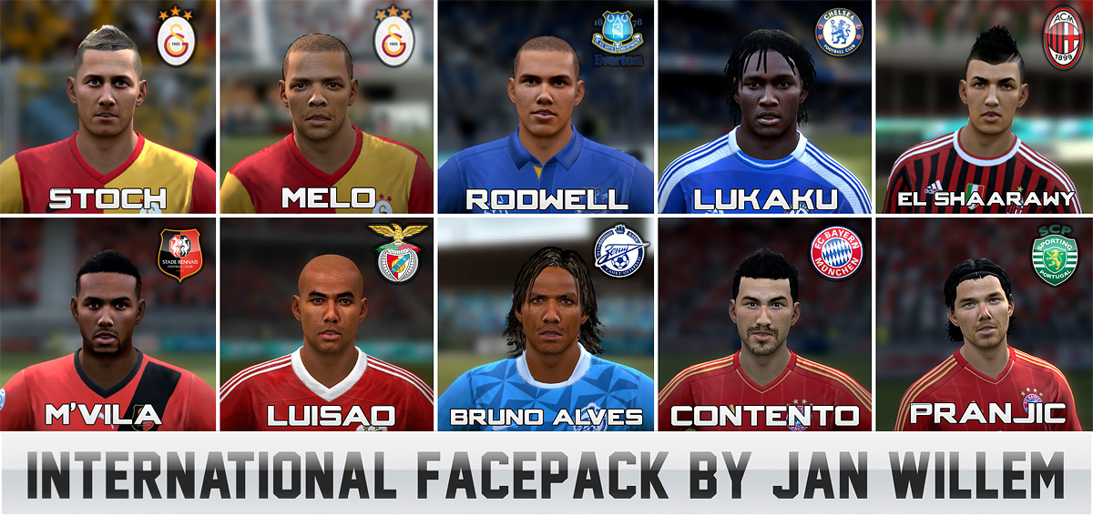 International Facepack by Jan Willem