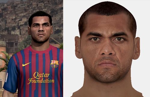 Dani Alves Face by aNuKe