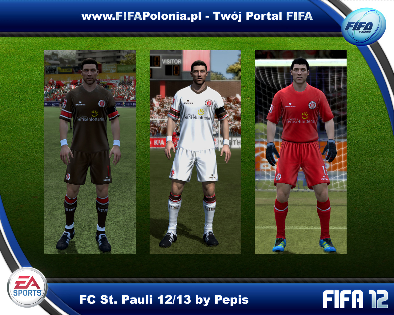 St.Pauli Kits Pack 2012/2013 by Pepis