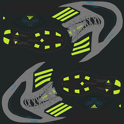 adidas F50 adizero Black/Silver/Lime by mh25