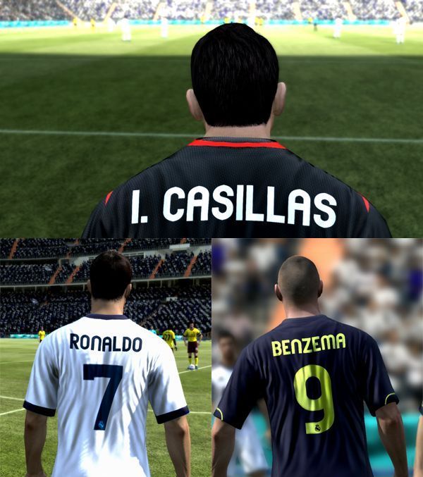 Real Madrid Fonts Numbers 2012/2013