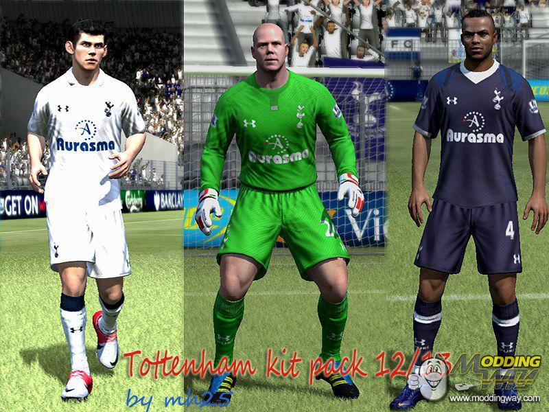 Tottenham 12 / 13 Kits Pack by mh25