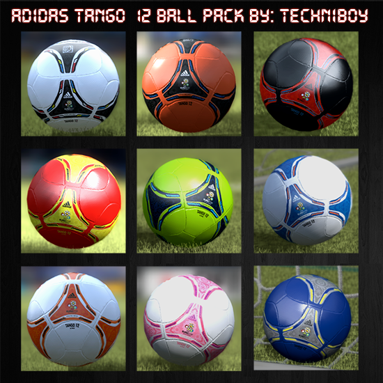 adidas euro 2012 tango 12 ball pack by Techniboy