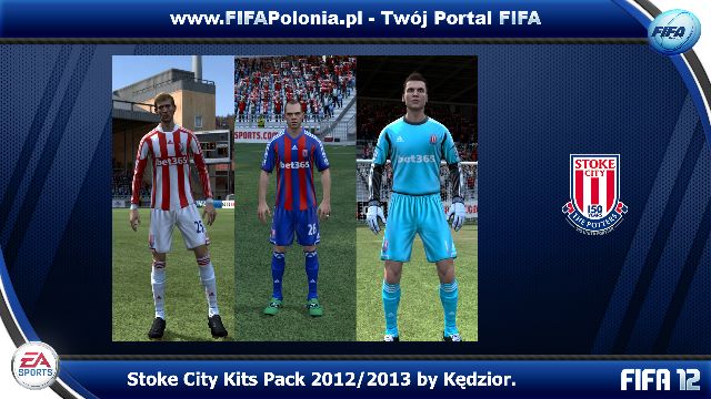Stoke City Kits Pack 2012/2013 by Kędzior