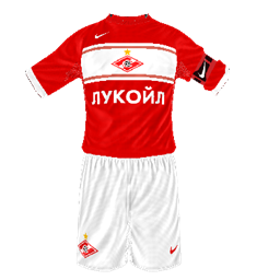 Spartak Moscow 2012/2013 kits