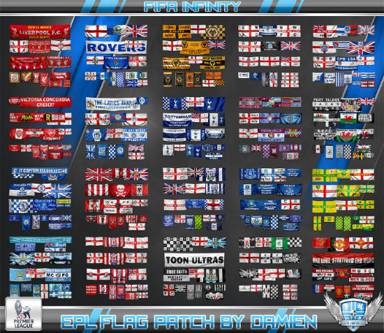 English Premier League Flag Patch