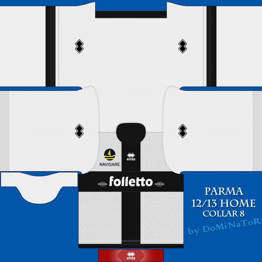 Parma 12 / 13 Home and Away Kit by DoMiNaToR