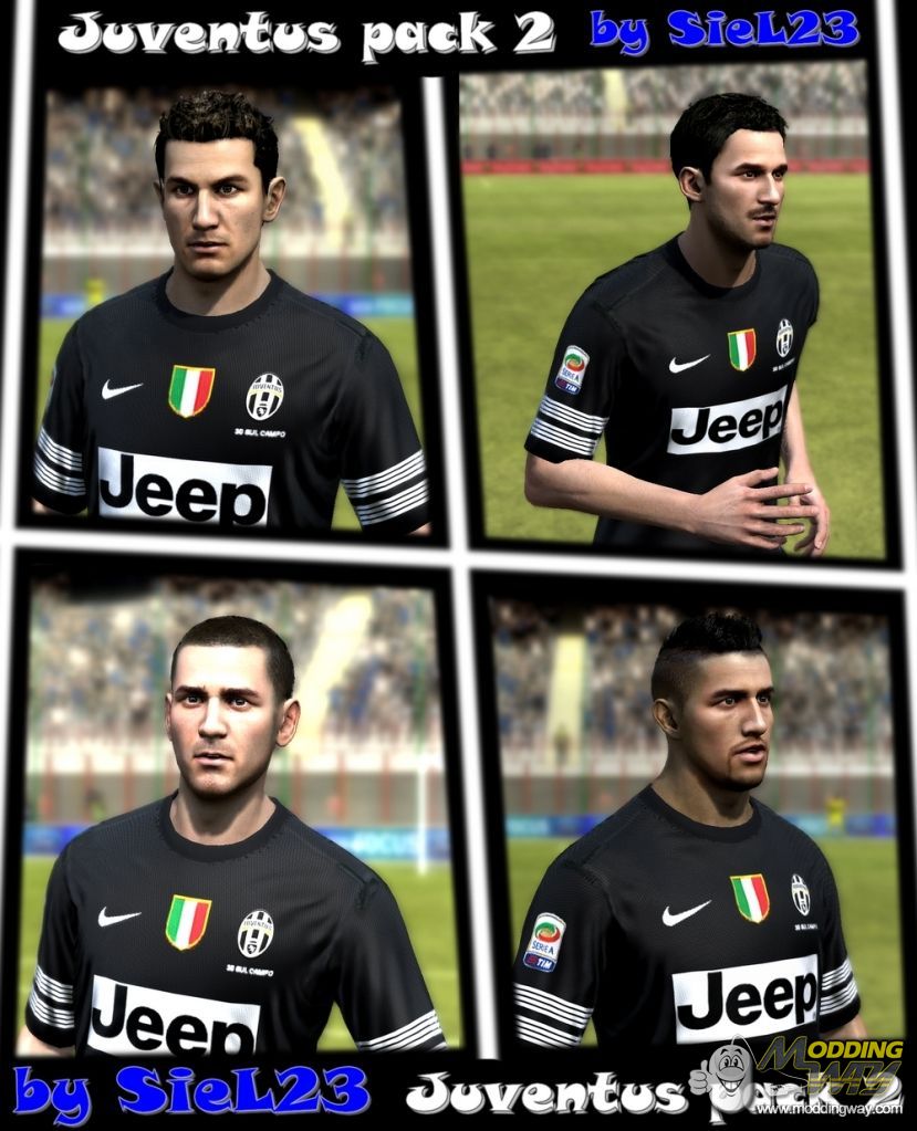Juventus Faces Pack V2