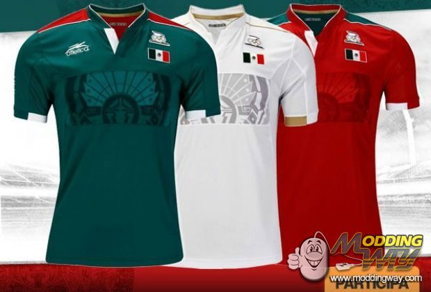 Mexico National Team Kits 12/13