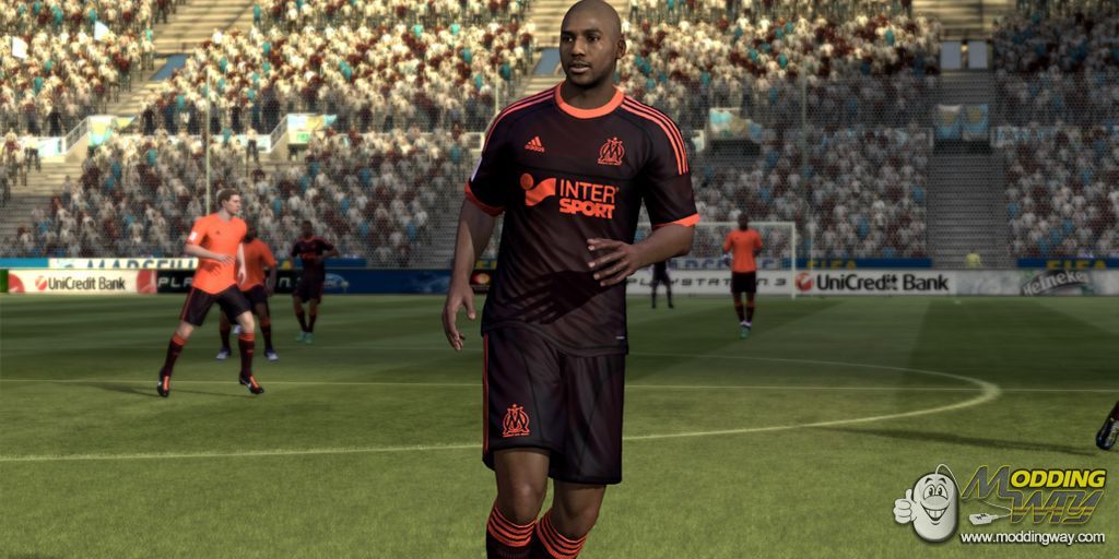 Olympique Marseilla 12 / 13 Third Kit ( A-Side )