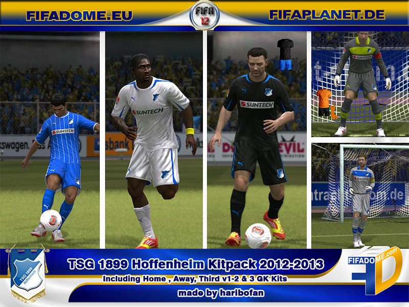 FIFA 13 TSG 1899 Hoffenheim Kitpack 2012/2013